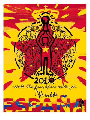 2010 Football World Cup Champions (Canvas Limited Edition Prints)